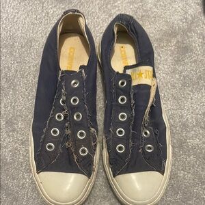 Converse Navy Blue Slip-On Sneakers